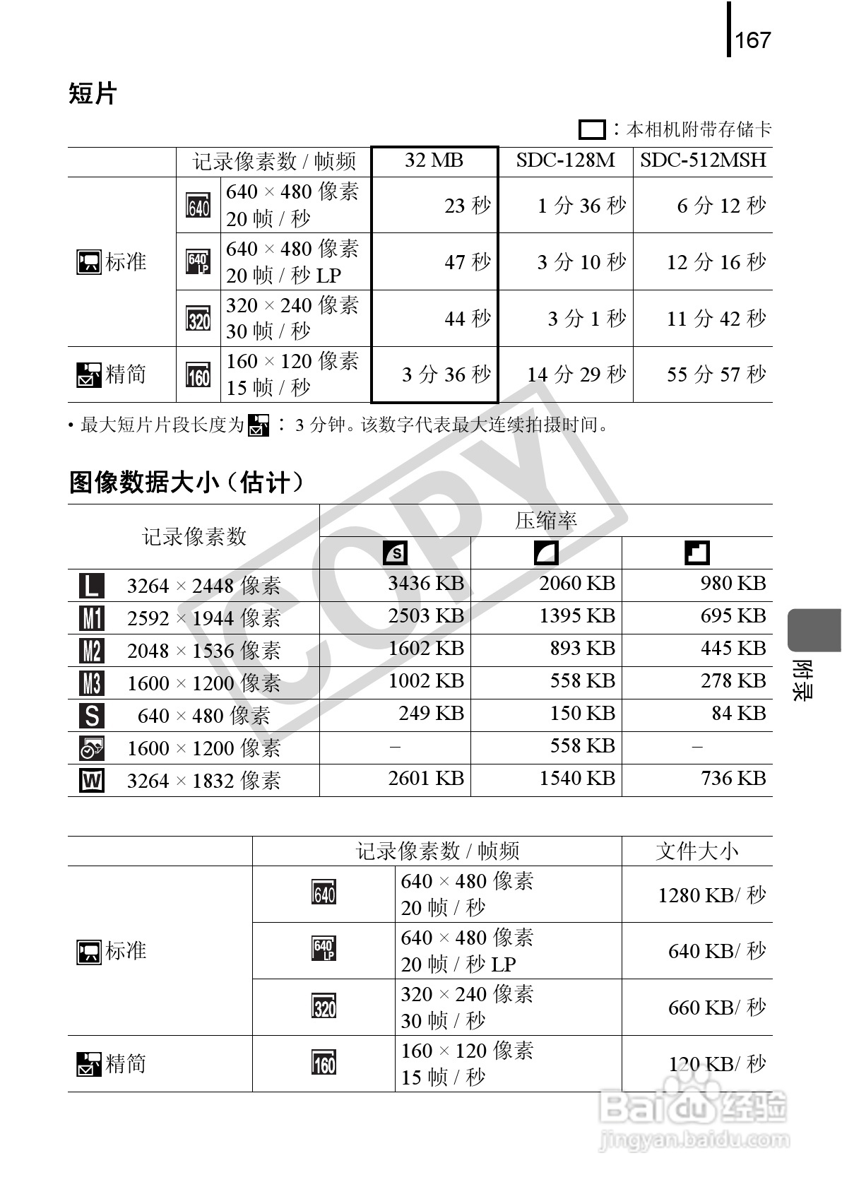 佳能PowerShot A580数码相机使用说明书:[17]