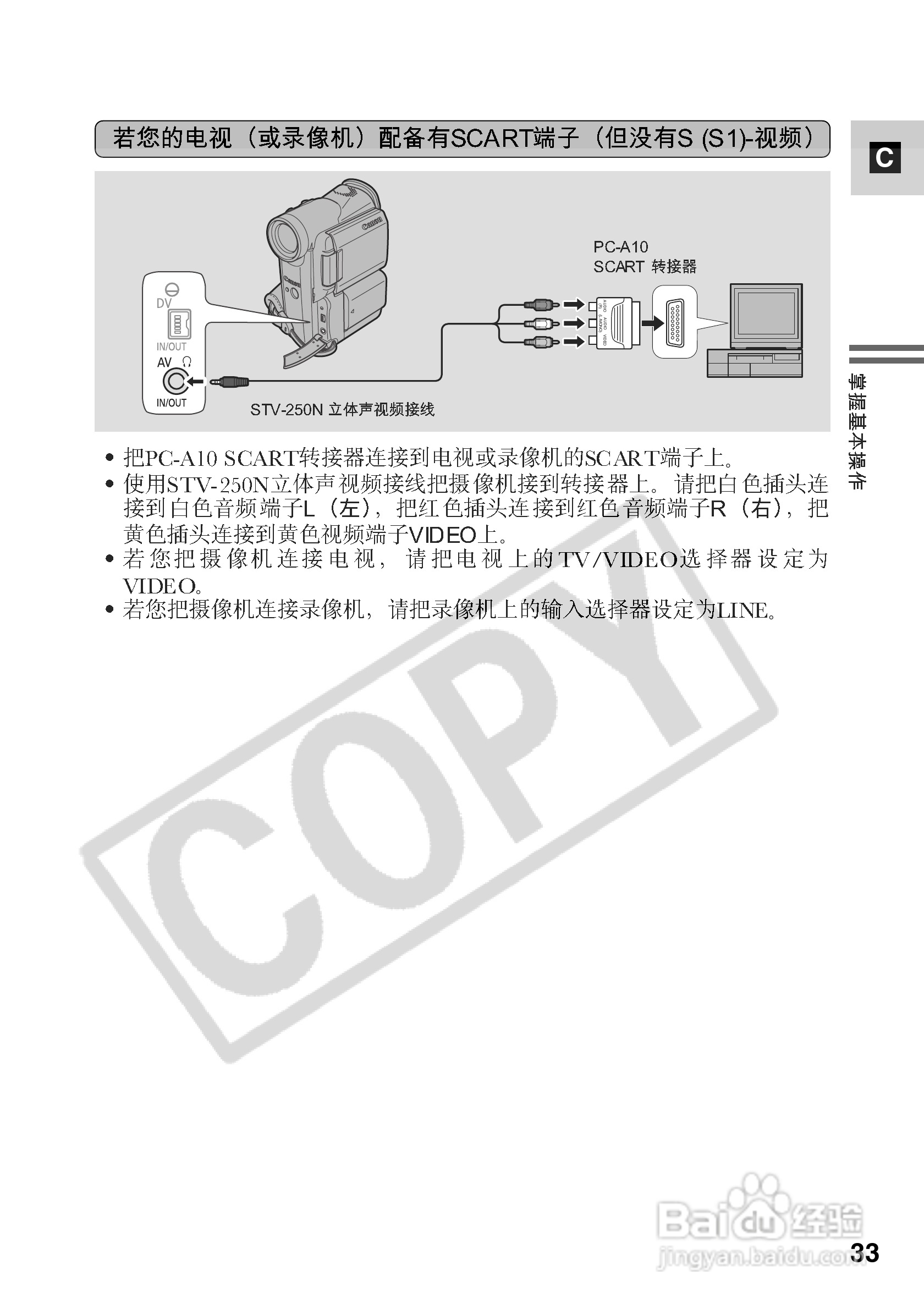 佳能MV5i数码摄像机使用说明书:[4]