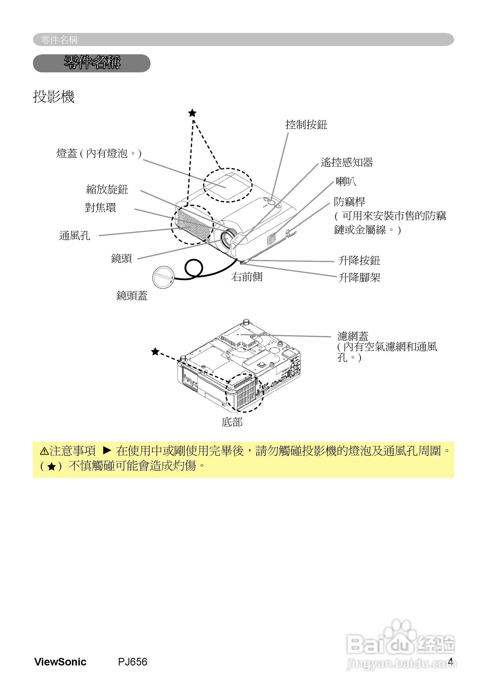 VIEWSONIC PJ656投影机中文说明使用手册:[1]
