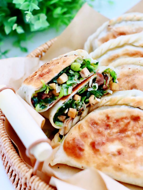 小白菜豆腐盒子
