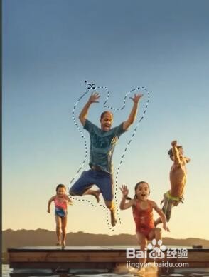 PS如何一秒移动人物?