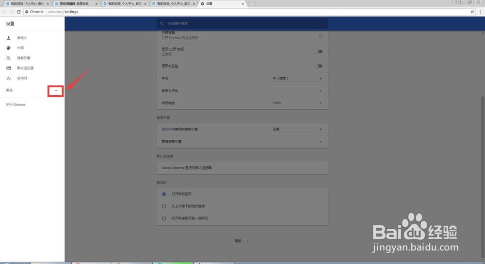 谷歌浏览器什么都打不开