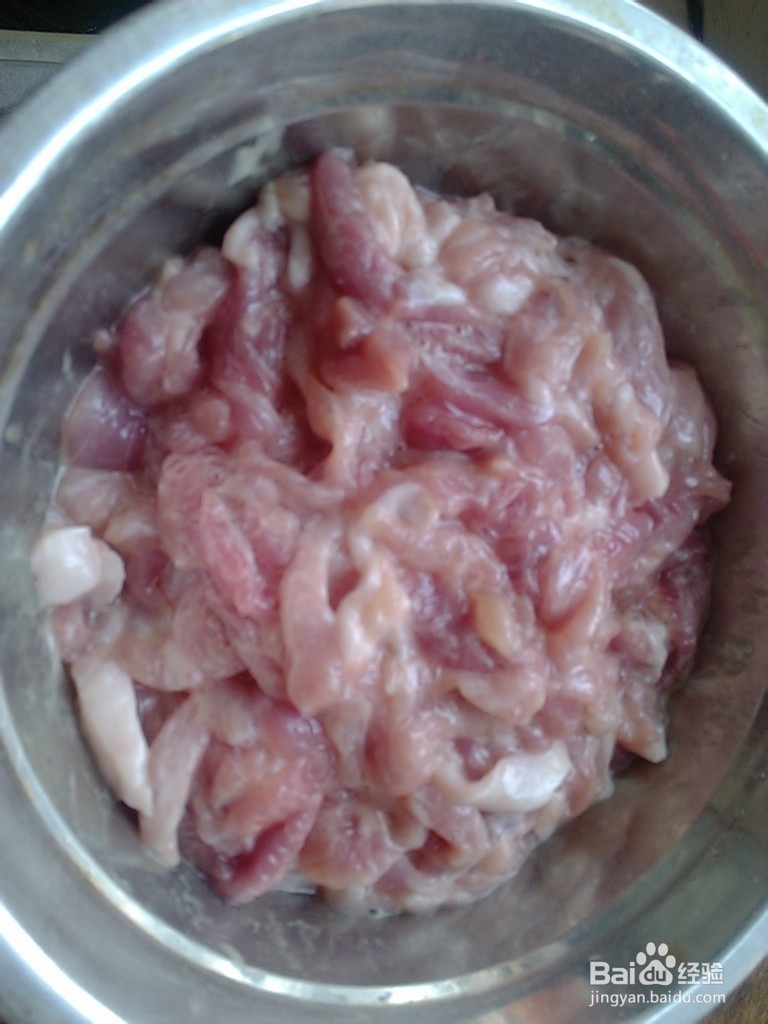 京味十足的京酱肉丝