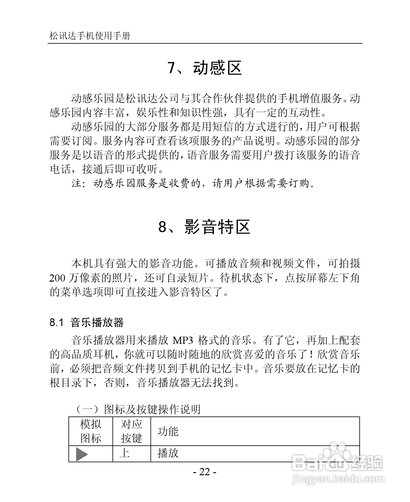 TSD TS923手机说明书:[3]