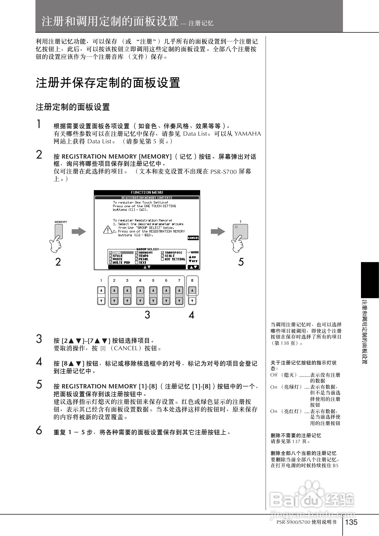 雅马哈PSR-S700电子琴使用说明书:[7]