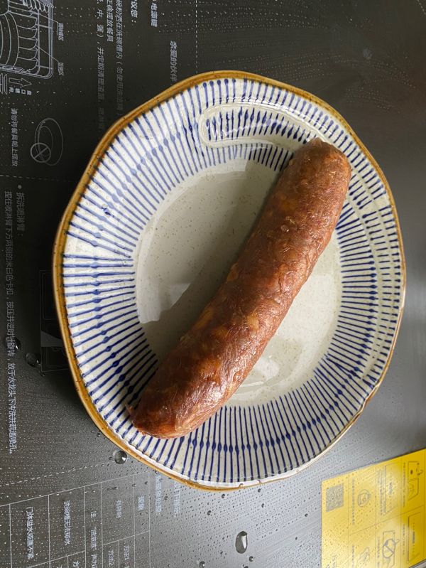 蒜苔炒川味香肠