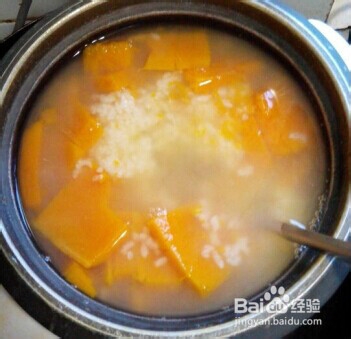 懒人早餐也营养——南瓜粥