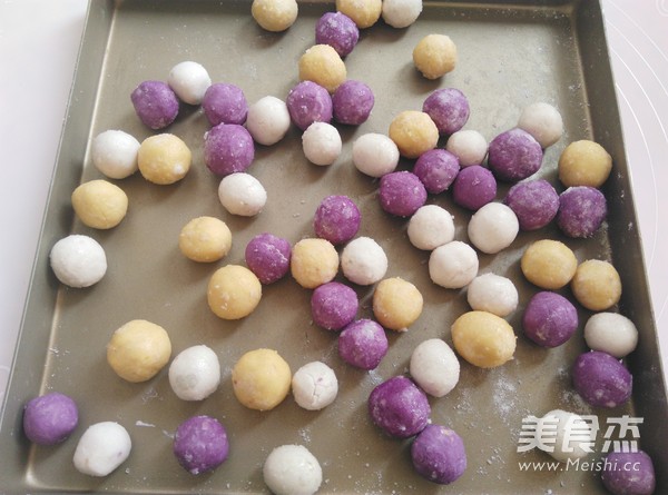 椰香三色芋圆