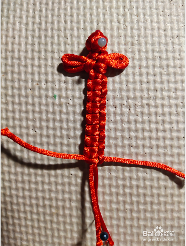 中国结进阶——蜻蜓结