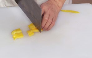 美味的彩椒炒茄子