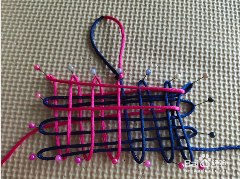 中国结进阶——一字盘长结