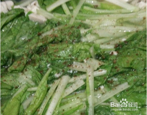 小白菜豆腐的做法