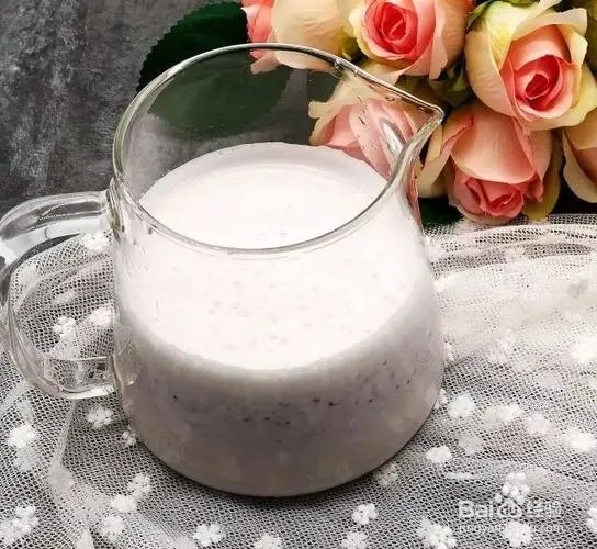 红提豆奶汁