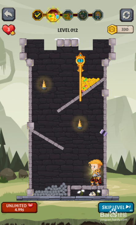 Pins Loot的LEVEL 12怎样过关？