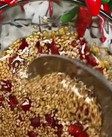 菠菜拌粉丝的做法