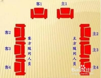 领导座次安排