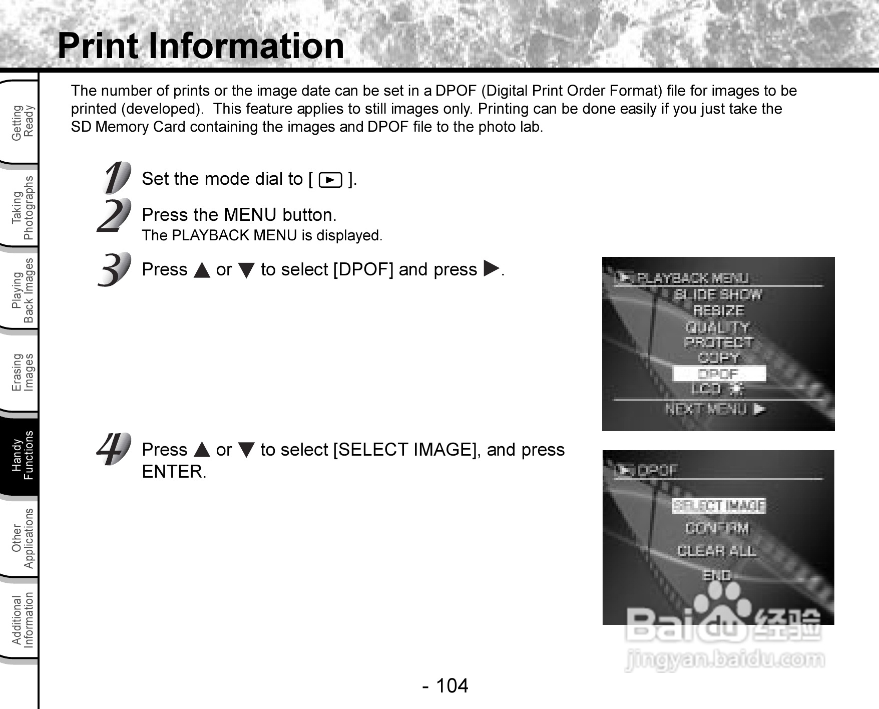 东芝PDR-3300数码相机使用说明书:[11]