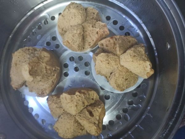 快手红糖开花馒头