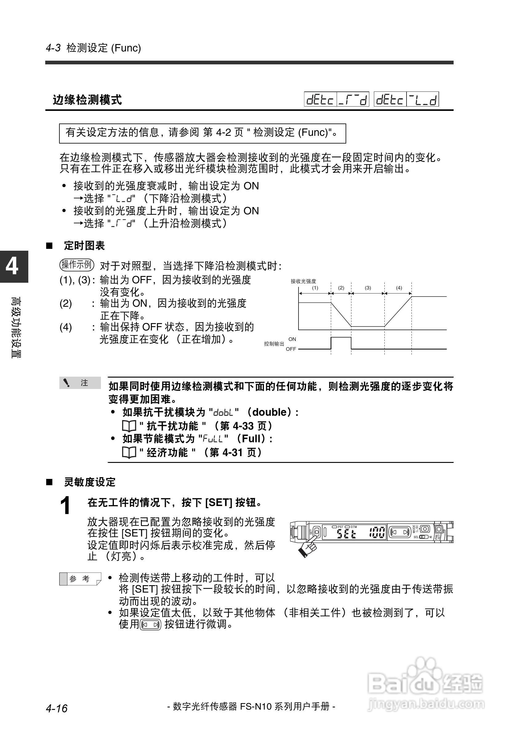 基恩士FS-N10数字光纤传感器用户手册:[7]