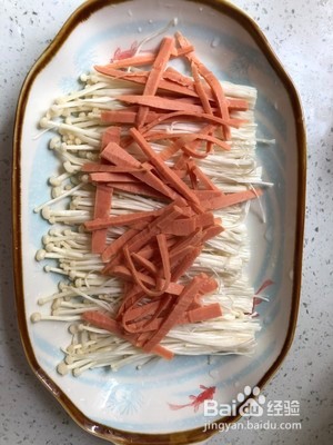 超美味又简单的蒜泥金针菇
