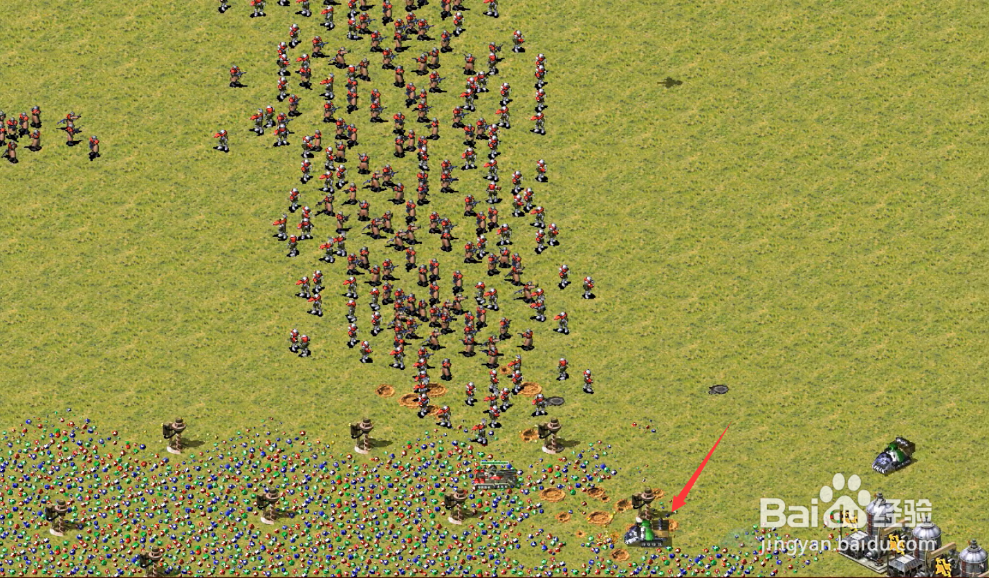 红警怎么移动攻击#校园分享#