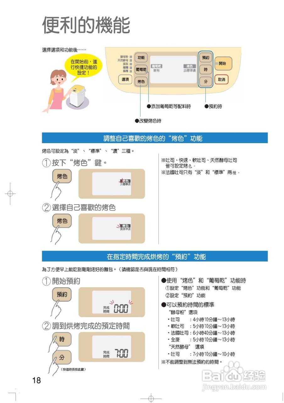 松下SD-BM101全自动制面包机使用说明书:[2]