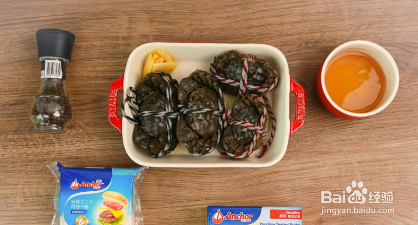 芝士焗蟹斗的做法