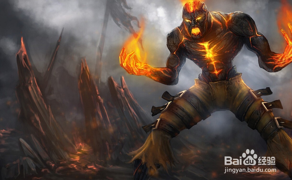 LOL 6.24版本中单火男复仇焰魂天赋符文出装图