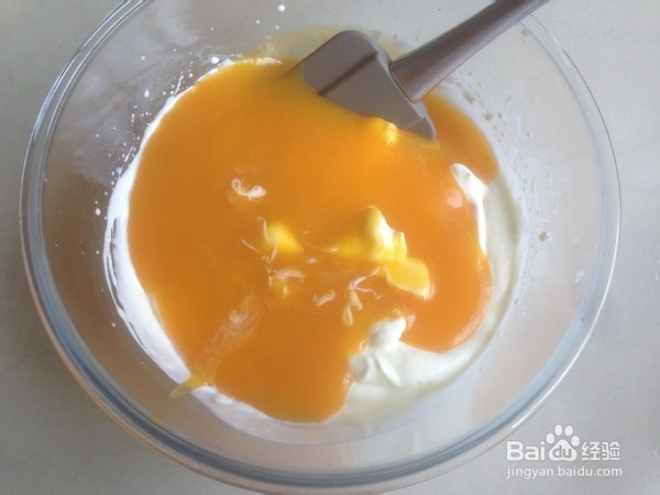 芒果慕斯蛋糕的做法