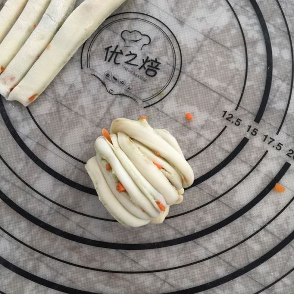 胡萝卜香葱银丝卷
