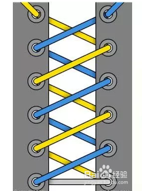 鞋带系法大全简单图解