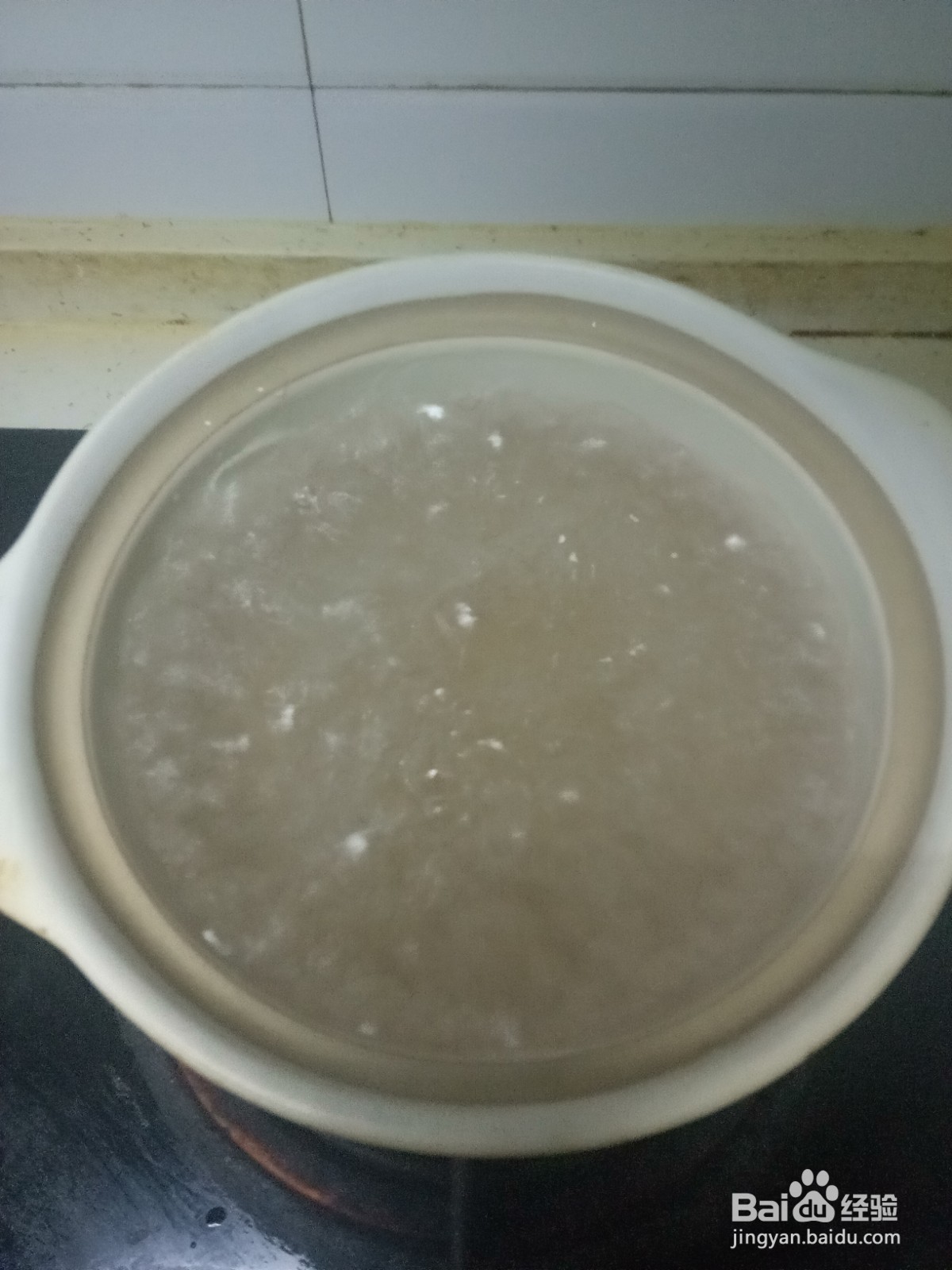 南瓜燕麦片汤圆粥