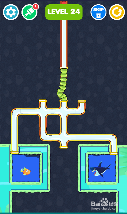 Save The Fish的LEVEL 24如何通关