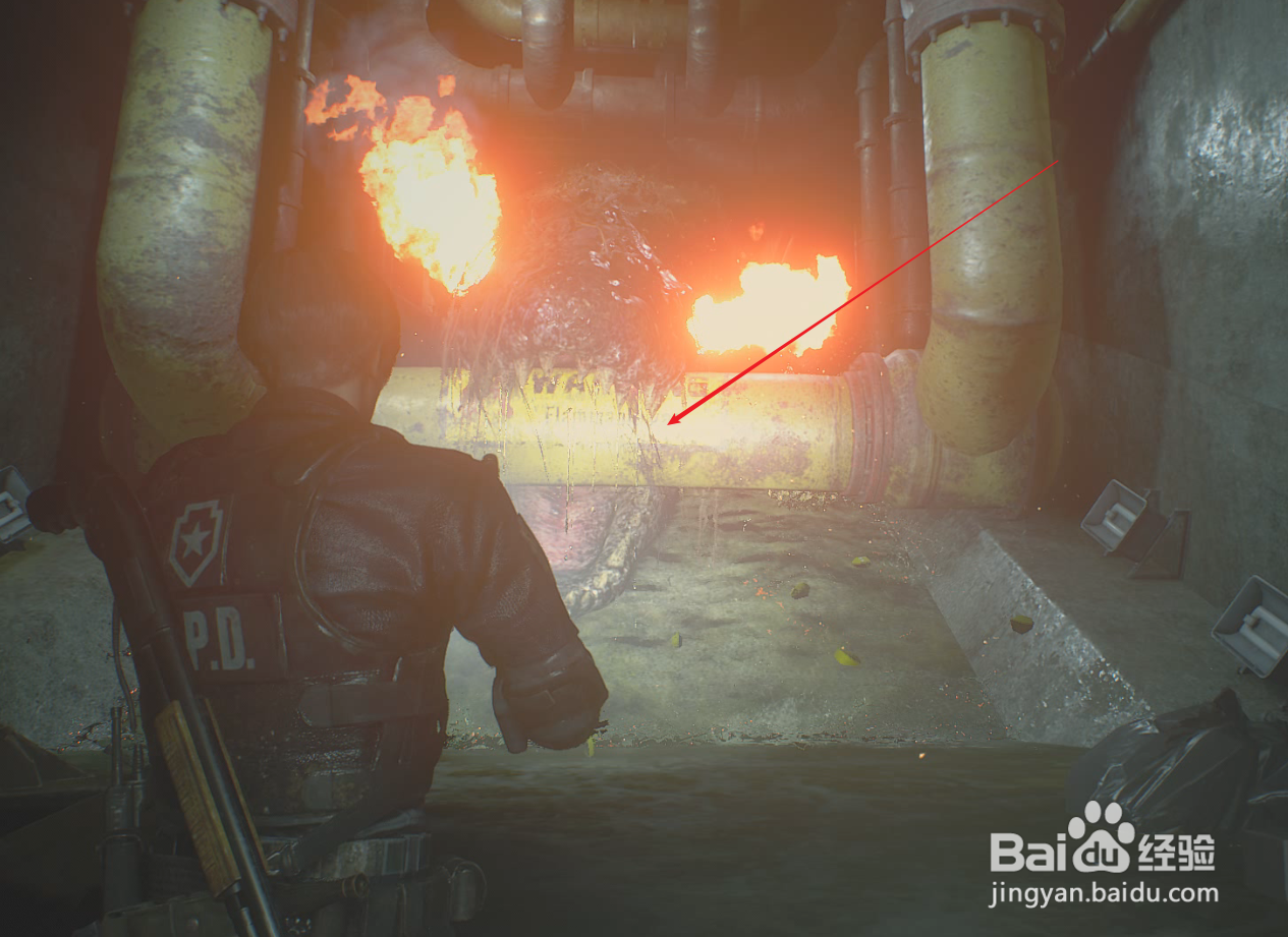 生化危机2重置版鳄鱼怎么躲