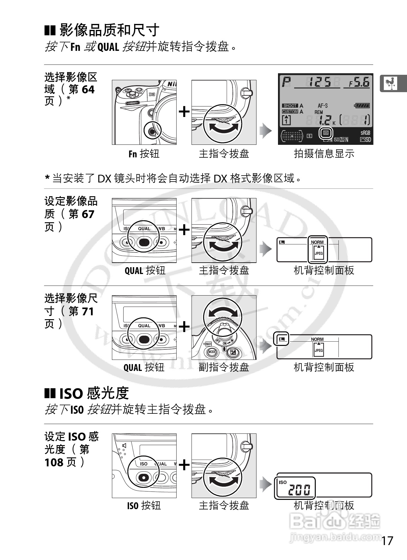 尼康D3数码相机使用说明书:[5]