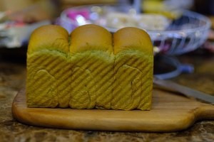 抹茶豆沙吐司的做法