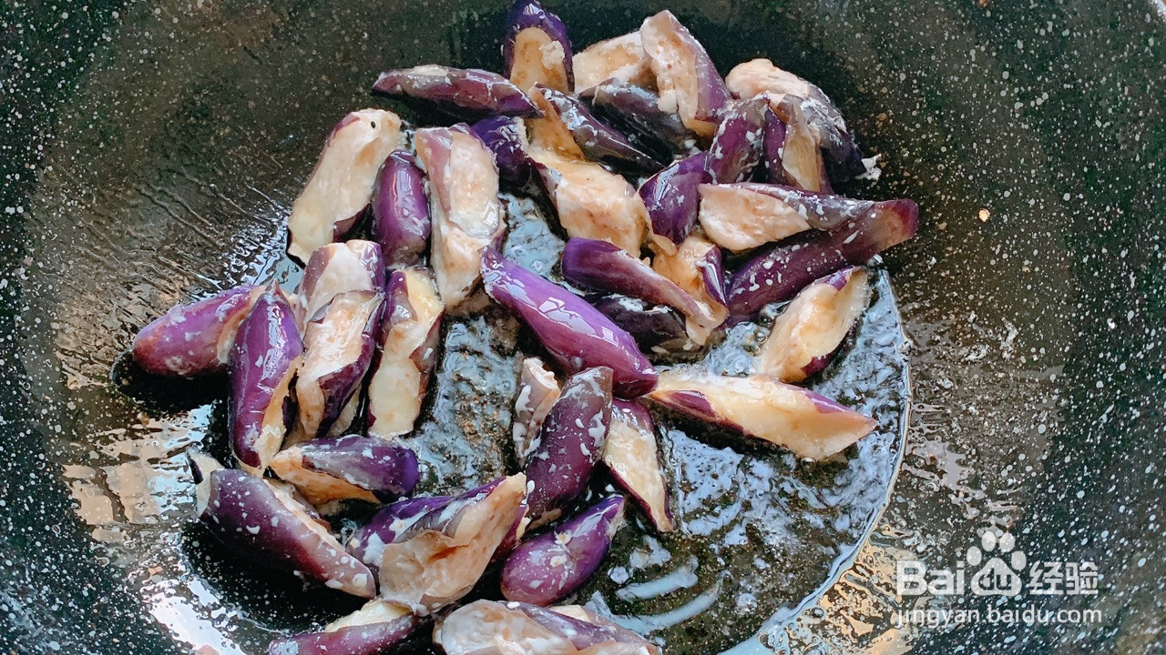 快手菜鱼香茄子的做法