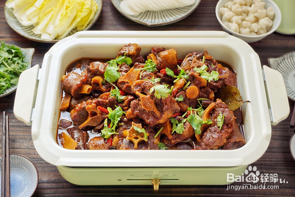 酱烧牛尾美食教程!