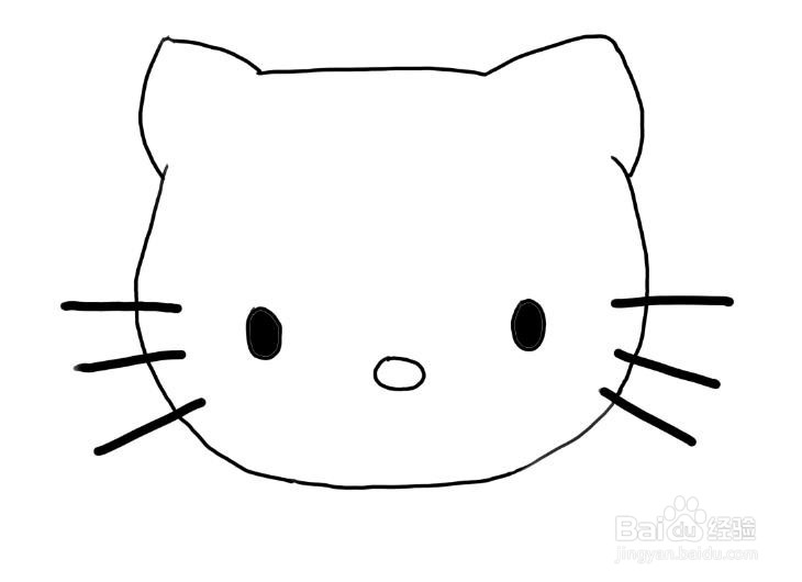 简笔画怎么画卡通猫