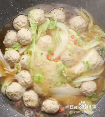 白菜丸子的做法