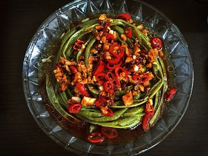 手撕豇豆怎么做