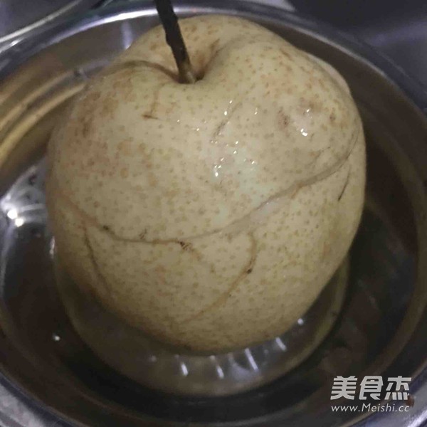 冰糖雪梨的做法