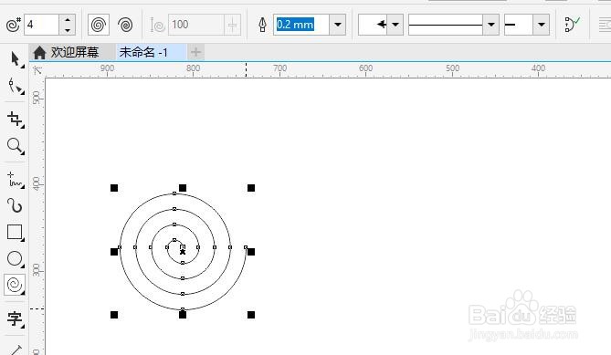 win10系统cdrx8软件如何使用螺纹工具一