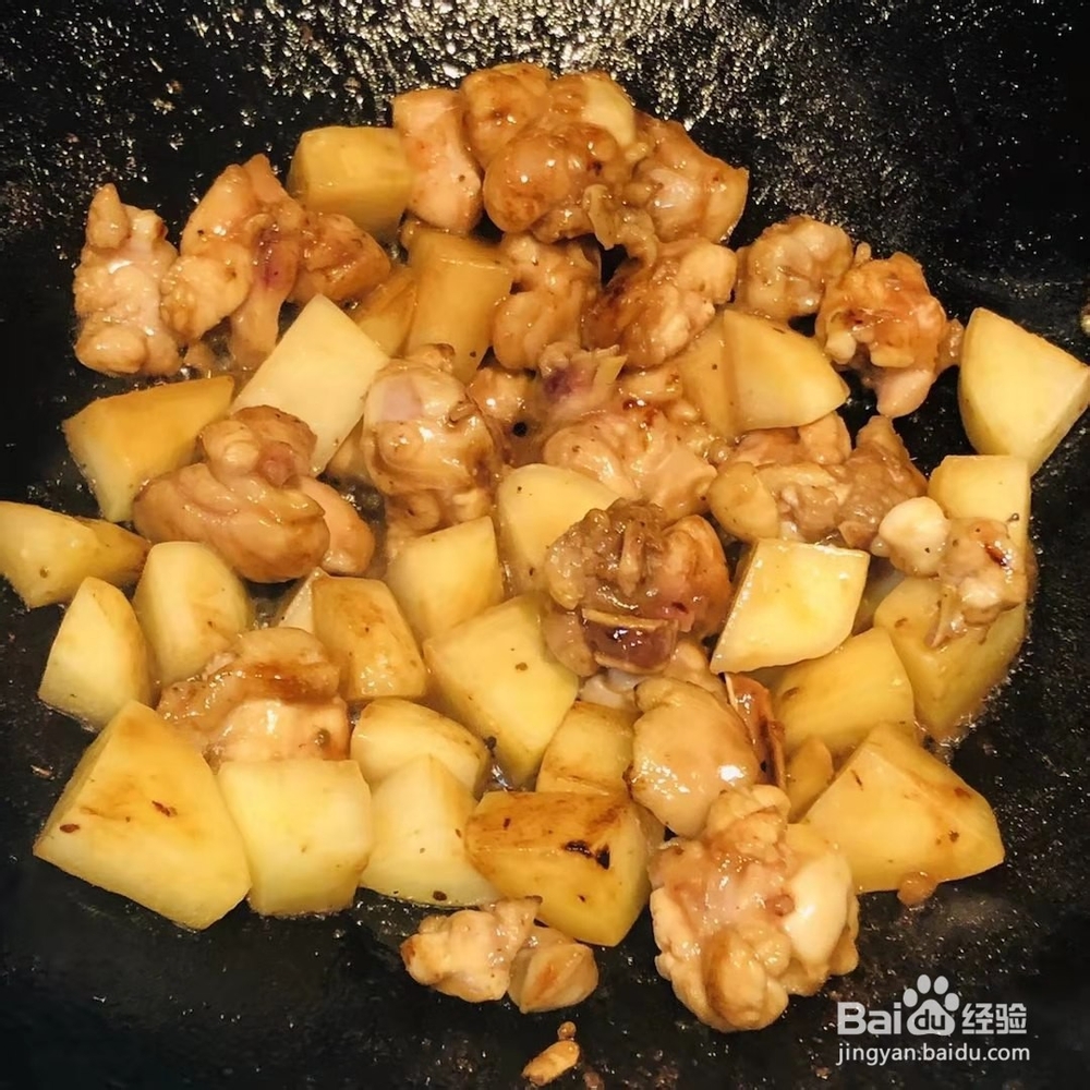 土豆黄焖鸡做法