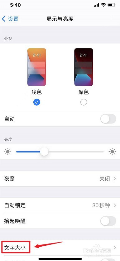 苹果手机全部字体变大