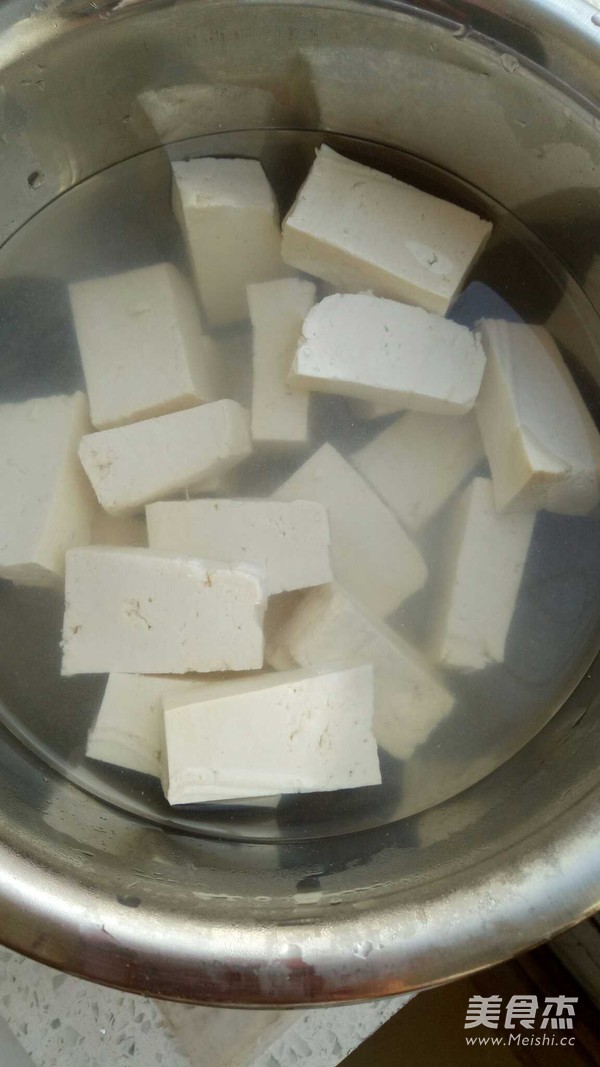 豆腐蘸酱的做法