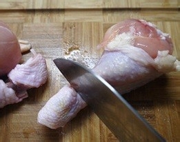 锅烤时蔬蒜香鸡腿