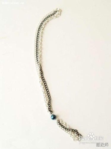 打造珍珠条纹项链