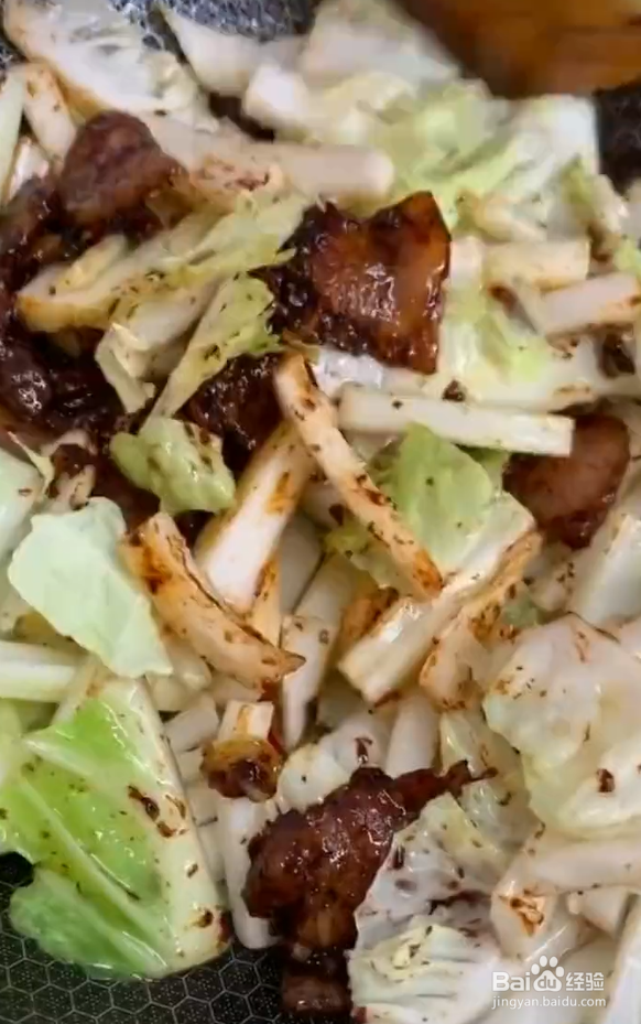 白菜炖粉条怎么做？