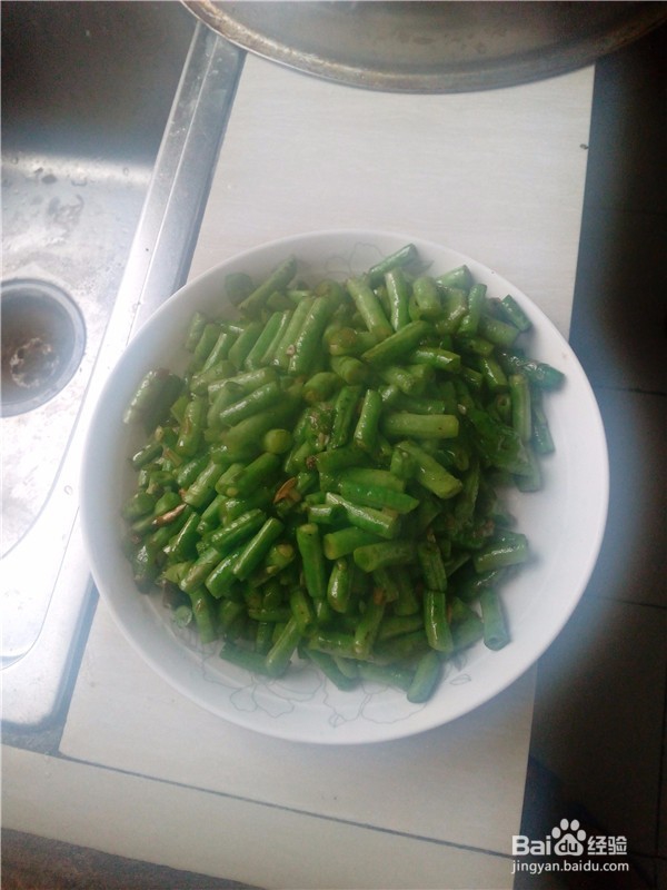 清炒豇豆(偷懒就做这个菜)